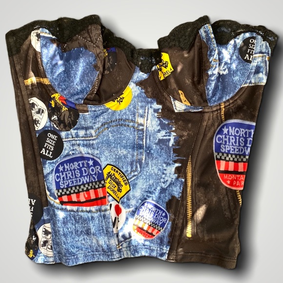 Vintage Christian Dior Trompe L‘oeil Corset - Picture 5 of 8